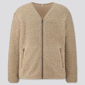 Beige Sherpa Sweater